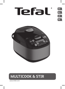 Manual Tefal RK901F32 Multicook & Stir Rice Cooker