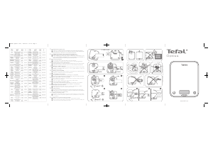 Manual Tefal BC5040A9 Optiss Cântar de bucătărie