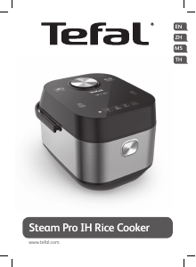 Manual Tefal RK820D65 Steam Pro IH Rice Cooker