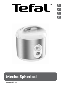 Manual Tefal RK242165 Mecha Spherical Rice Cooker