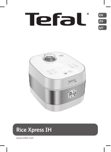 Manual Tefal RK762165 Delirice Rice Cooker