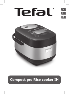 Manual Tefal RK803565 Compact Pro Rice Cooker