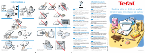 Manual Tefal BC3048A0 Balança de cozinha