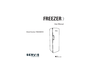 Manual Servis FF60185NFW Freezer