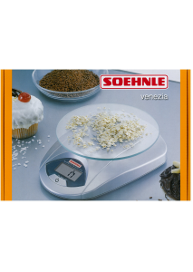 Manual Soehnle 65080 Venezia Kitchen Scale