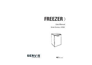 Manual Servis UF55W Freezer
