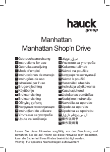 Bruksanvisning Hauck Manhattan Shopn Drive Barnevogn