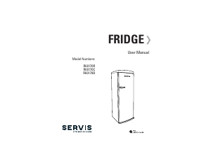Manual Servis R60170B Refrigerator