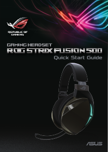 Hướng dẫn sử dụng Asus ROG Strix Fusion 500 Bộ tai nghe