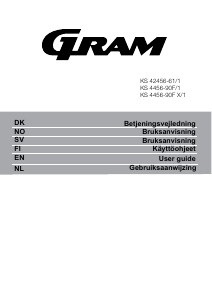 Brugsanvisning Gram KS 42456-61/1 Køleskab