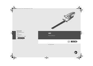 Manual Bosch AHS 35-15 LI Hedgecutter