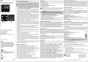 Manuale Medisana BS 602 Connect Bilancia