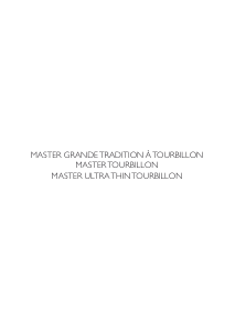 Manual Jaeger LeCoultre Master Ultra Thin Tourbillon JLQ1682410 Watch