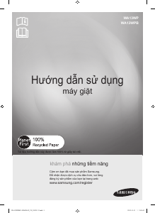 Hướng dẫn sử dụng Samsung WA13WPBEC1/XSV Máy giặt