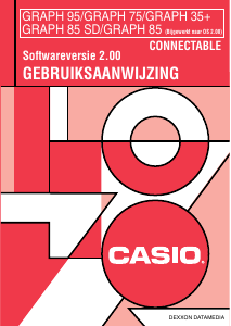 Handleiding Casio GRAPH 95