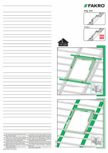 Руководство Fakro FTT Мансардное окно