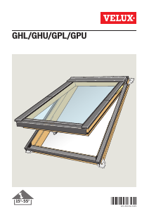 Manual de uso Velux GHL Ventana de tejado