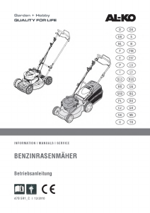 Manuale AL-KO Silver Aluline 480 BRV Rasaerba