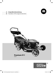 Manual Güde 911 Premium Lawn Mower