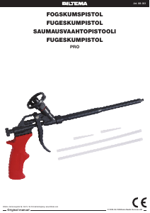 Brugsanvisning Biltema 88-061 Fugepistol