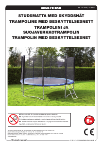 Brugsanvisning Biltema 14-4120 Trampolin