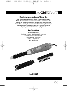 Manual Clatronic HAS 2614 Modelador de cabelo