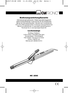 Instrukcja Clatronic HC 2595 Lokówka