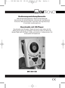 Bedienungsanleitung Clatronic DR 564 CD Radio