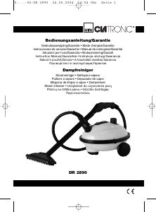 Руководство Clatronic DR 2890 Пароочиститель