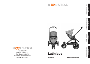 Handleiding Koelstra Latinique T1 Kinderwagen