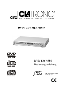 Bedienungsanleitung Clatronic DVD 556 DVD-player