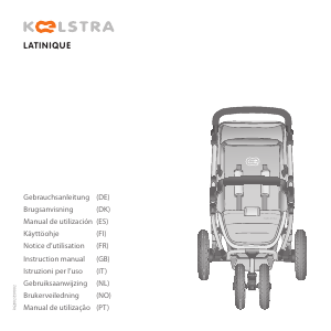 Handleiding Koelstra Latinique T2 Kinderwagen