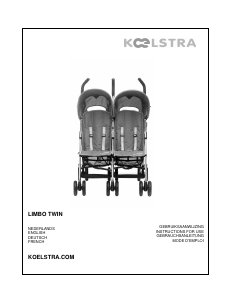 Handleiding Koelstra Limbo Twin Kinderwagen