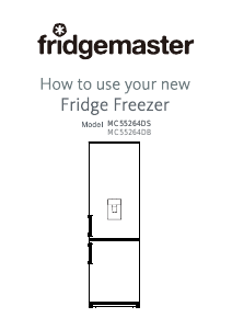 Manual Fridgemaster MC55264DS Fridge-Freezer