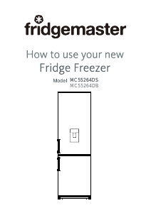 Manual Fridgemaster MC55264DB Fridge-Freezer