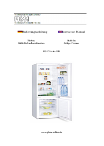 Manual PKM KG 275.4A+ EB Fridge-Freezer