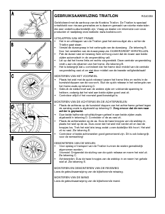Handleiding Koelstra Triatlon Kinderwagen