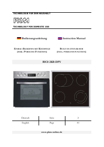 Manual PKM BIC8 2KB-DPY Range