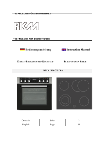 Manual PKM BIC8 2KB GK IX-4 Range