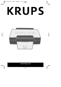 Manual de uso Krups FDK241 Gofrera