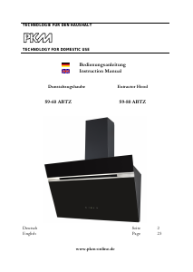 Manual PKM S9-80 ABTZ Cooker Hood