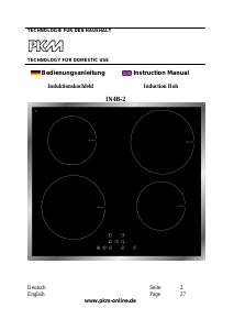 Manual PKM IN4B-2 Hob