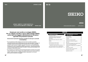 Manuale Seiko Presage SPB169J1 Orologio da polso