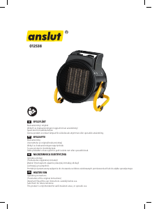 Manual Anslut 012-538 Heater