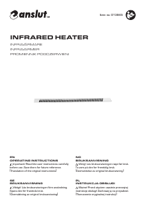 Manual Anslut 013-945 Heater