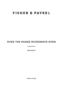Manual Fisher and Paykel MOH30SS1 Microwave