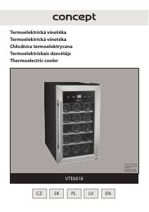 Instrukcja Concept VTE6018 Chłodziarka do wina