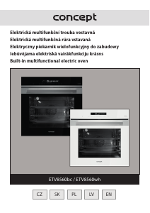 Návod Concept ETV8560WH Rúra