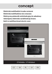 Manual Concept ETV8560BC Oven