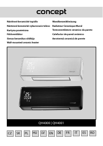 Manual Concept QH4001 Radiator